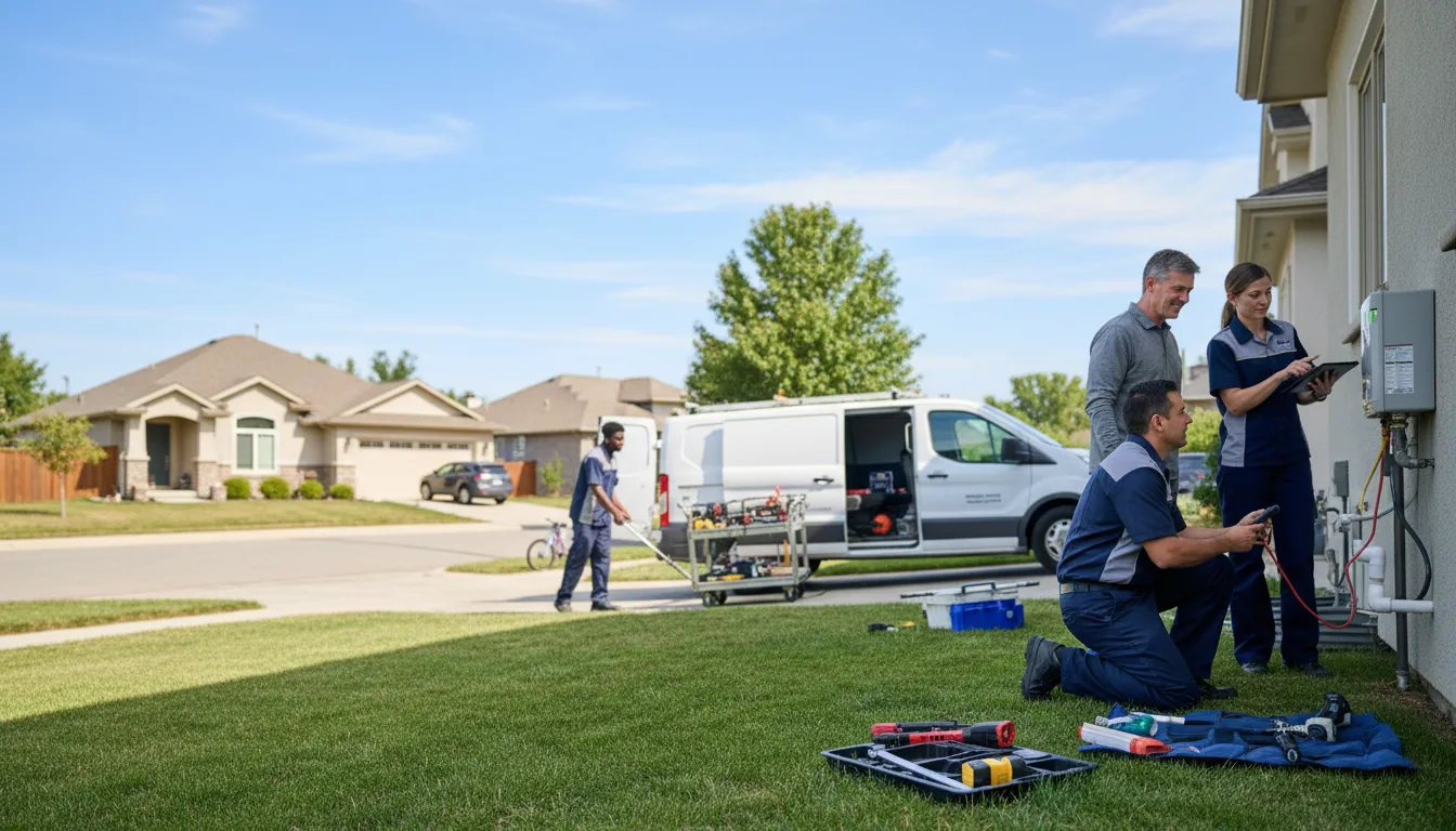 Tankless water heater service in Custer, MI